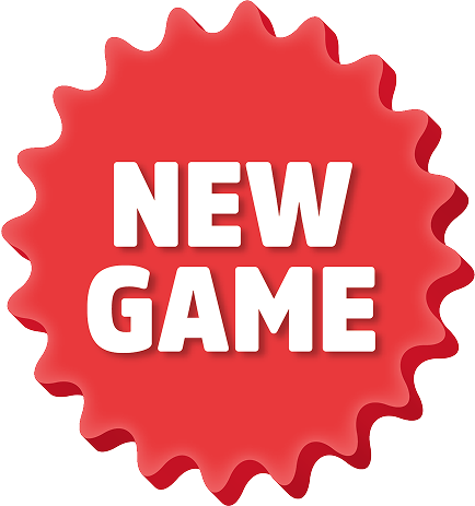 New game sticker.