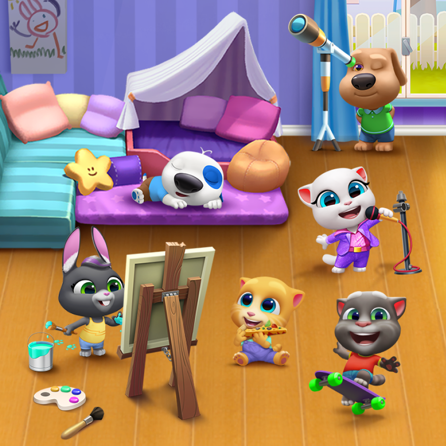 My Talking Tom Friends