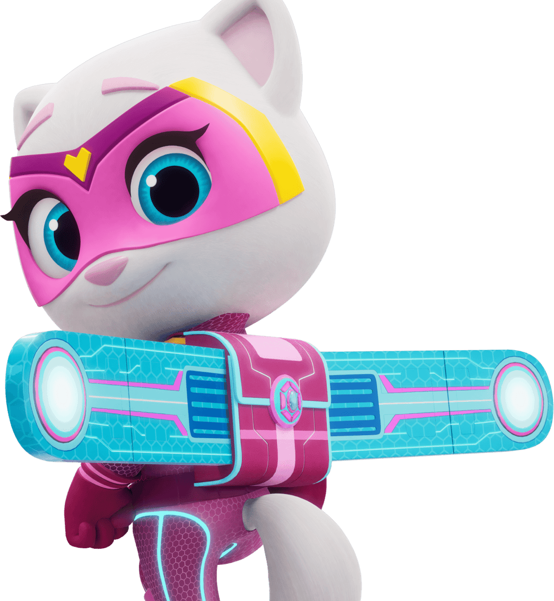 Talking Angela hero pose