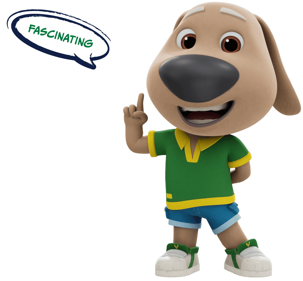 Talking Ben saying: 'FASCINATING'