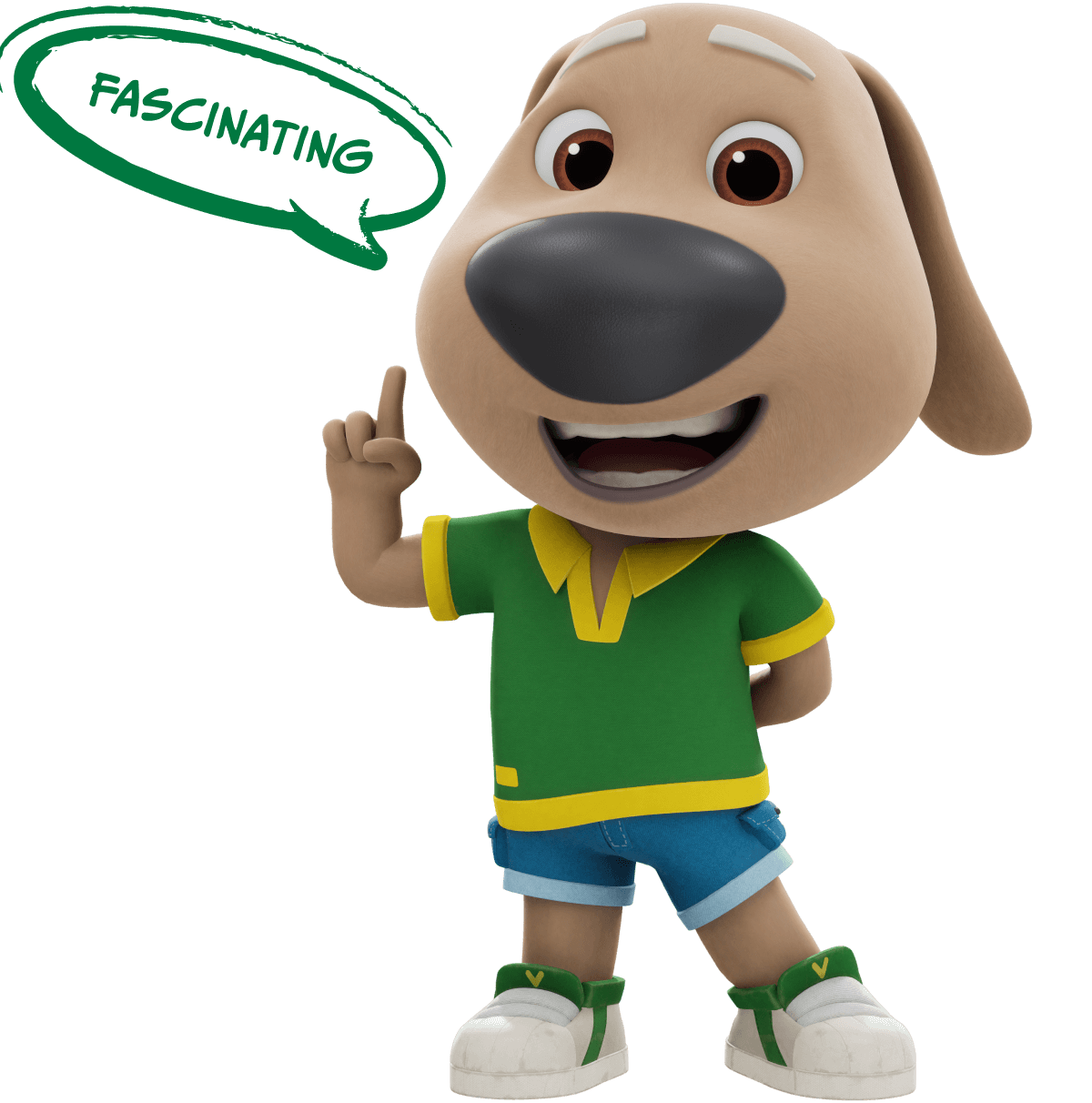 Talking Ben saying: 'FASCINATING'