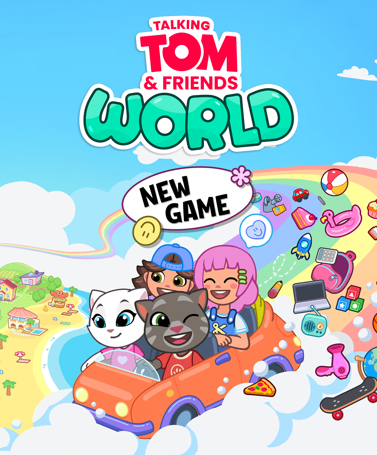 Talking Tom and Friends: World. New game.