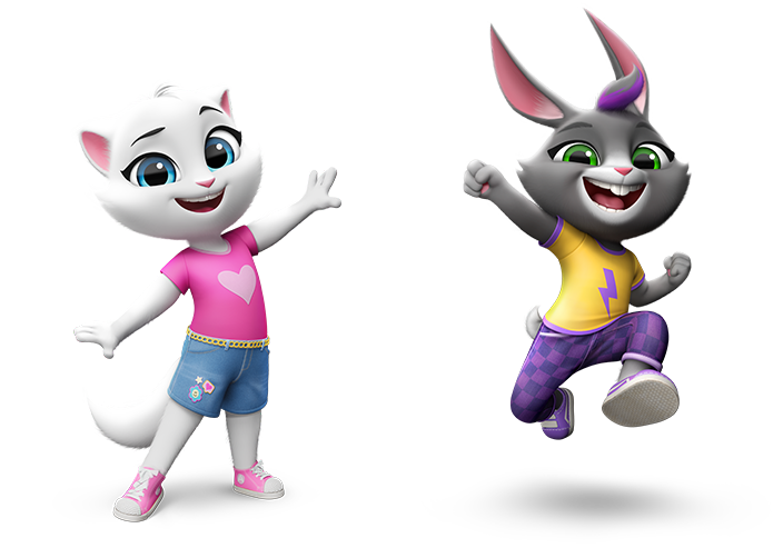 Talking Angela and Talking Becca
