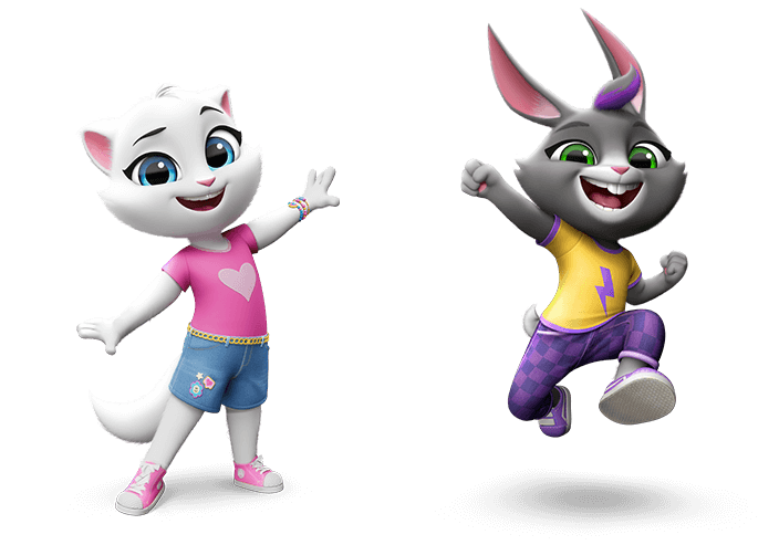 Talking Angela and Talking Becca