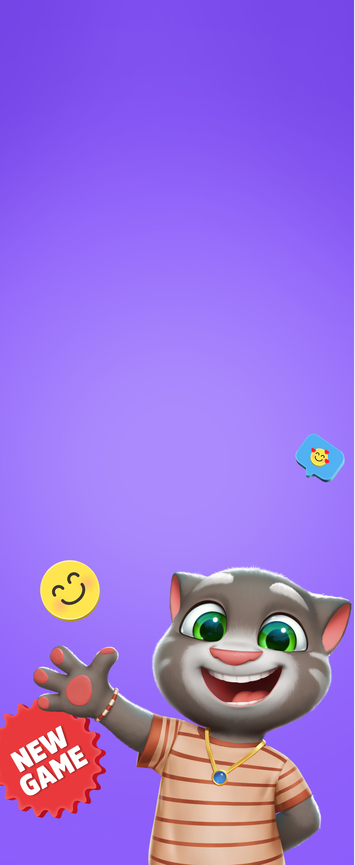 Tom in rizzler outfit waving 'Hey!'