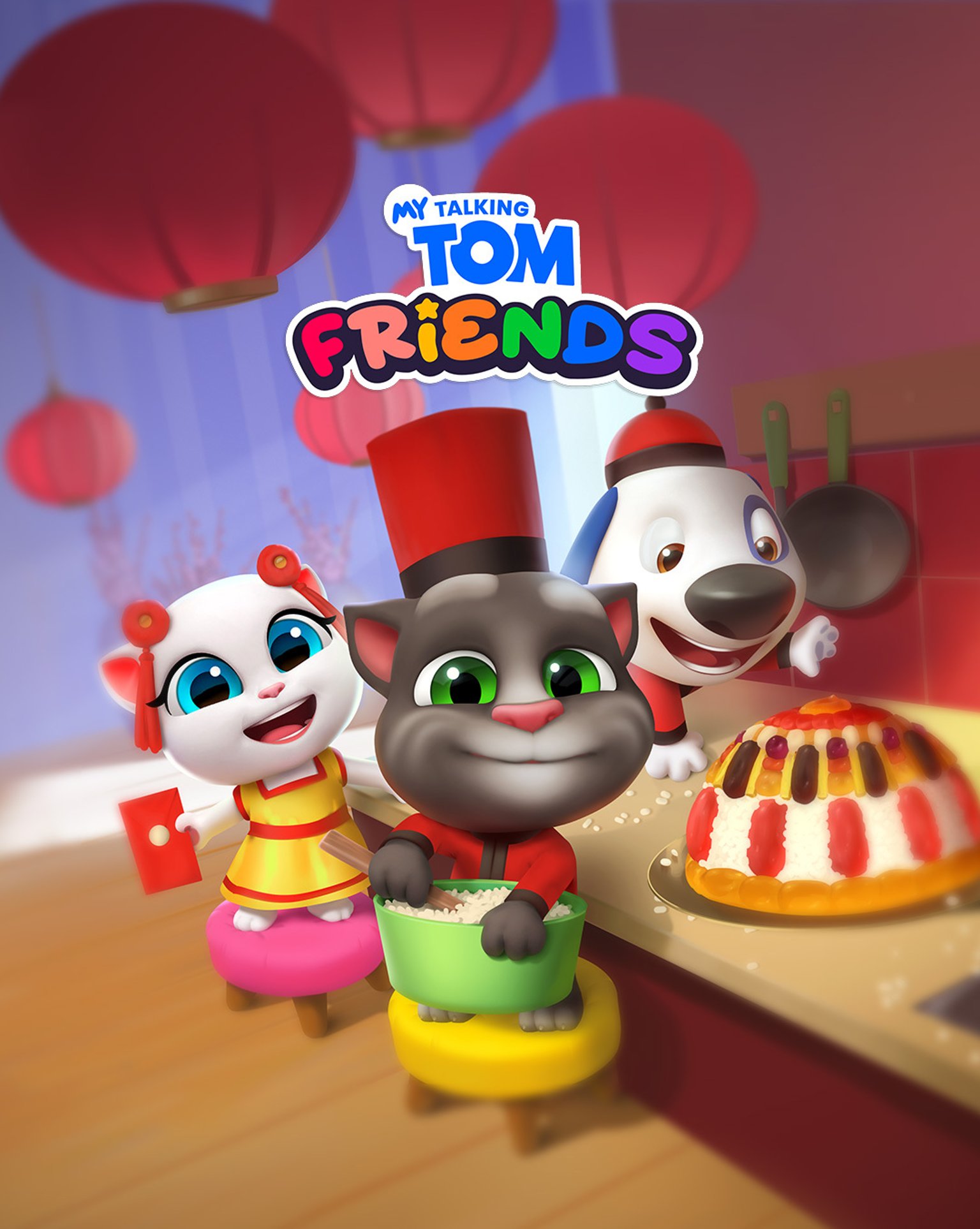 Celebrate The Lunar New Year With Talking Tom & Friends