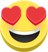 Heart-eyes emoji