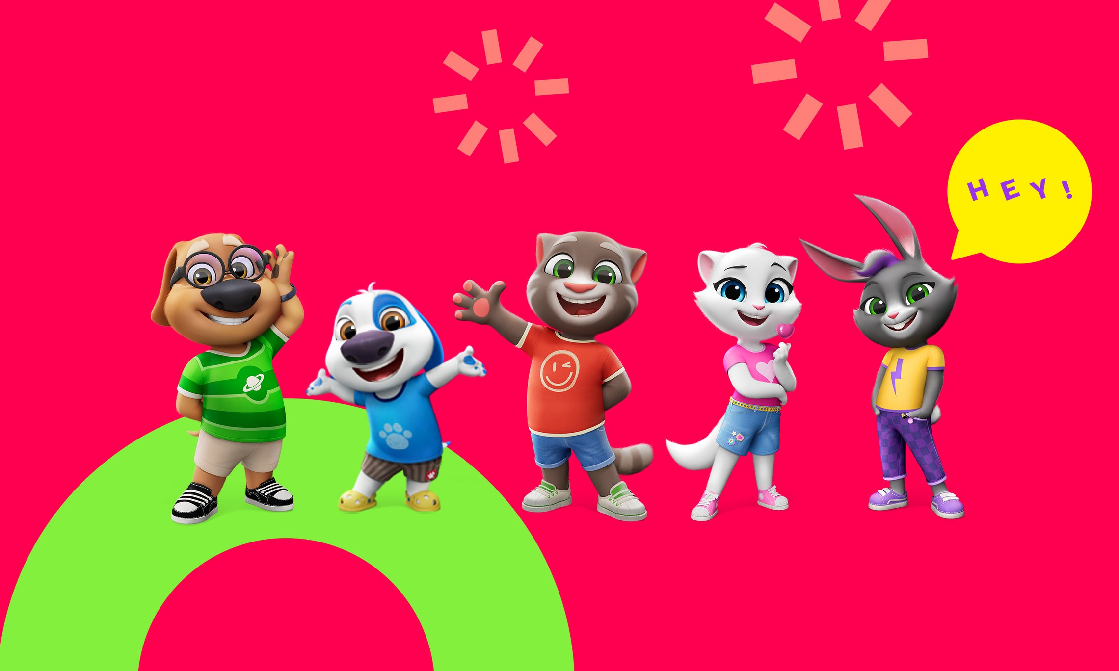 <p>Talking Tom &amp; Friends</p>