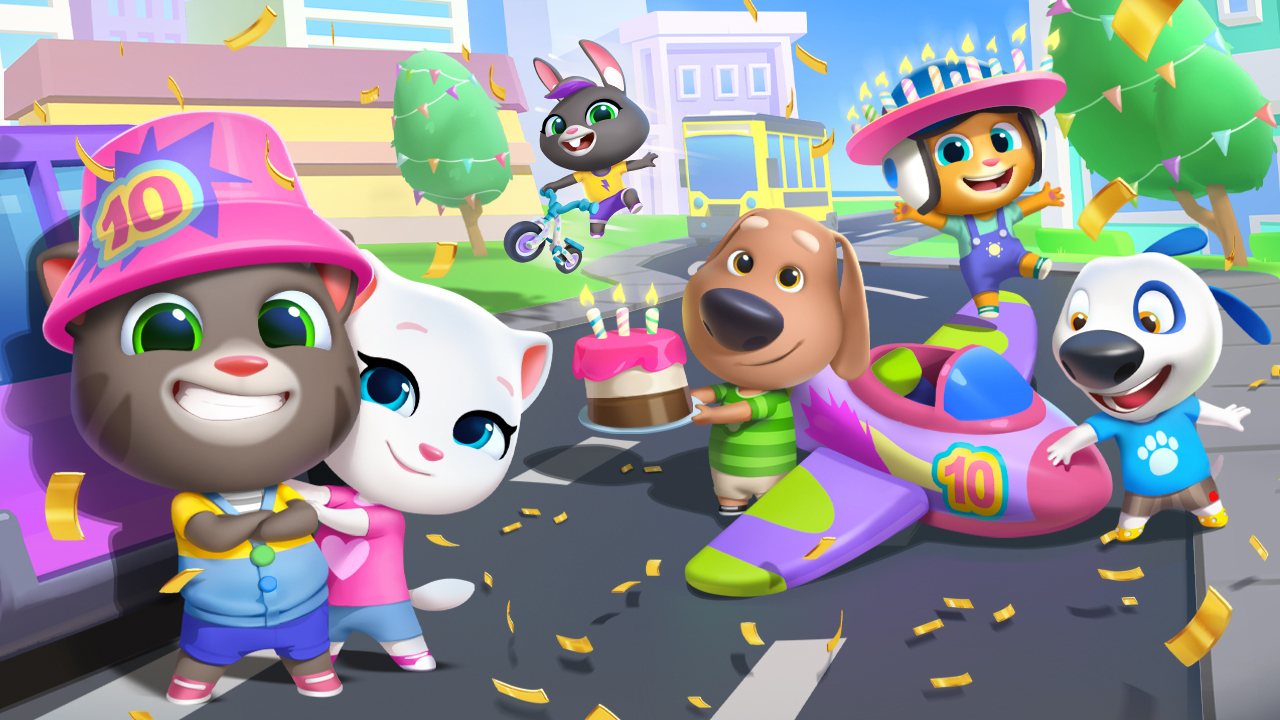 Talking Tom Gold Run