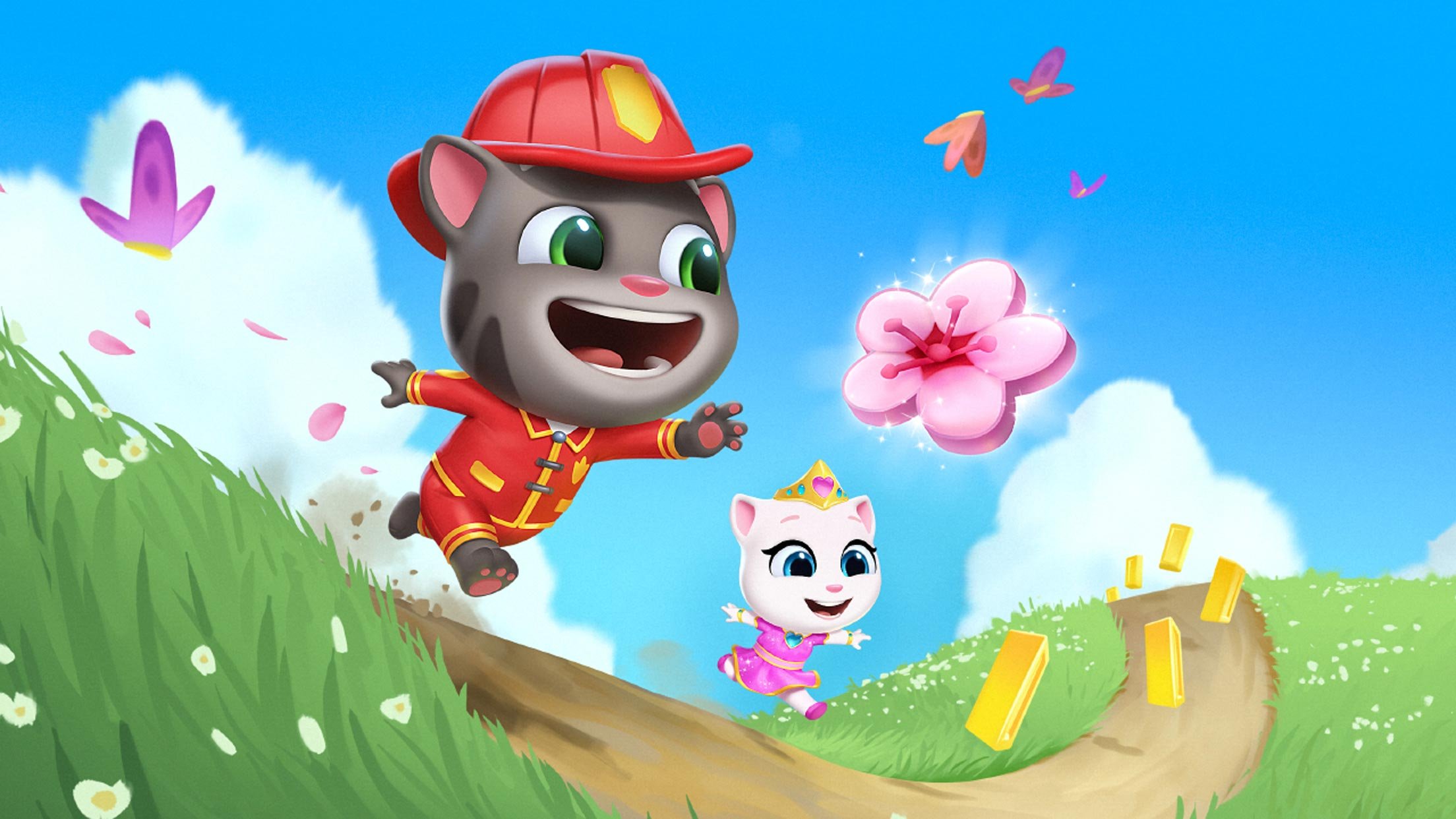 Talking Tom Gold Run