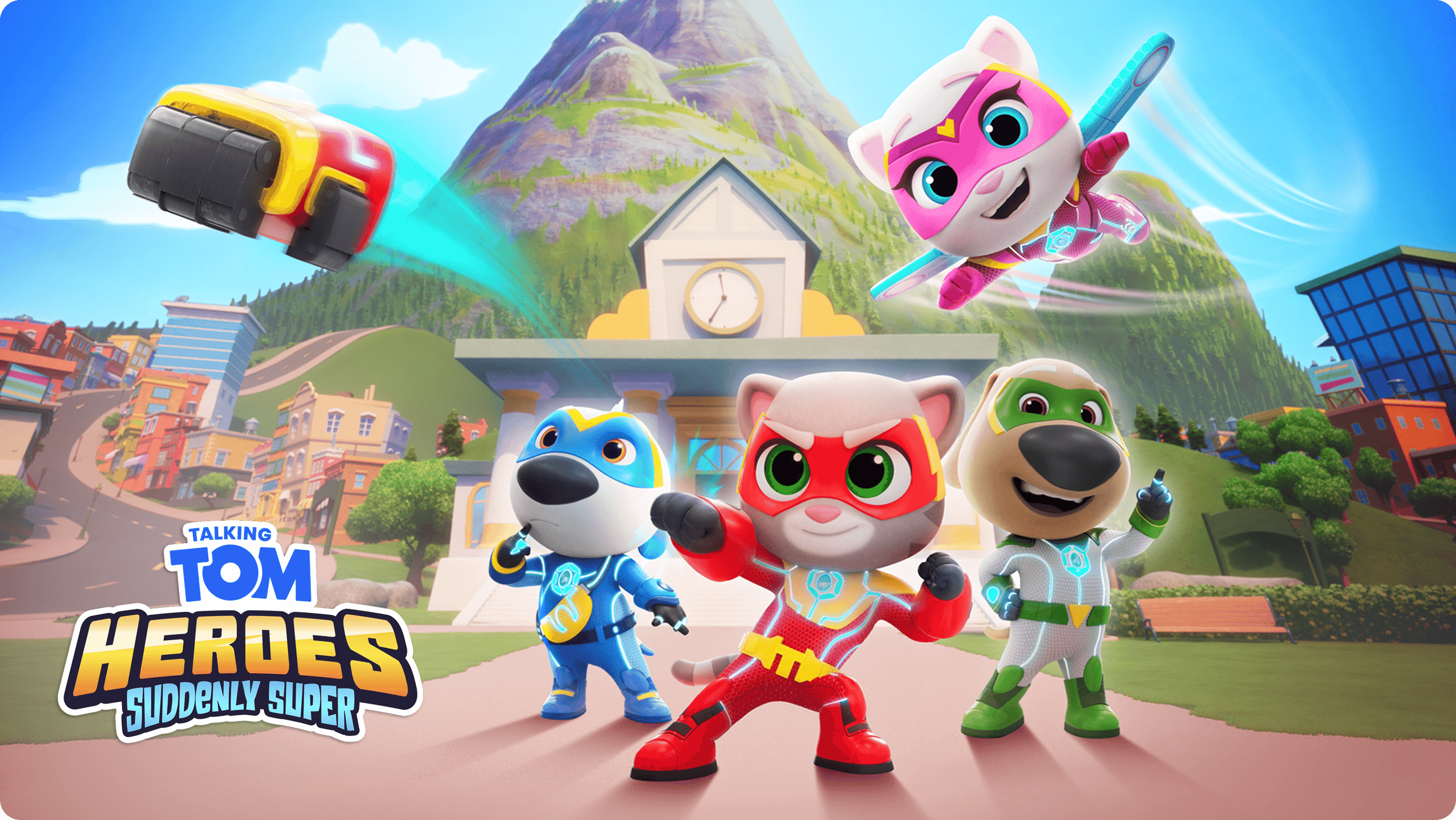 Talking Tom Heroes: Suddenly Super