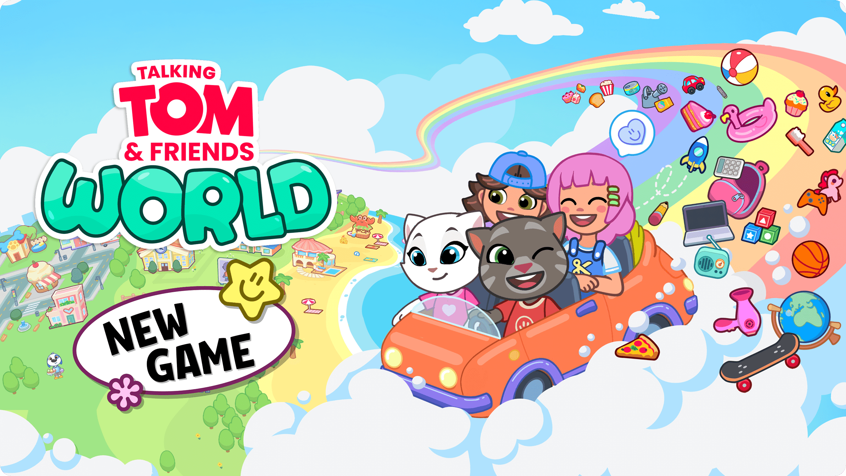 Talking Tom and Friends: World. New game.