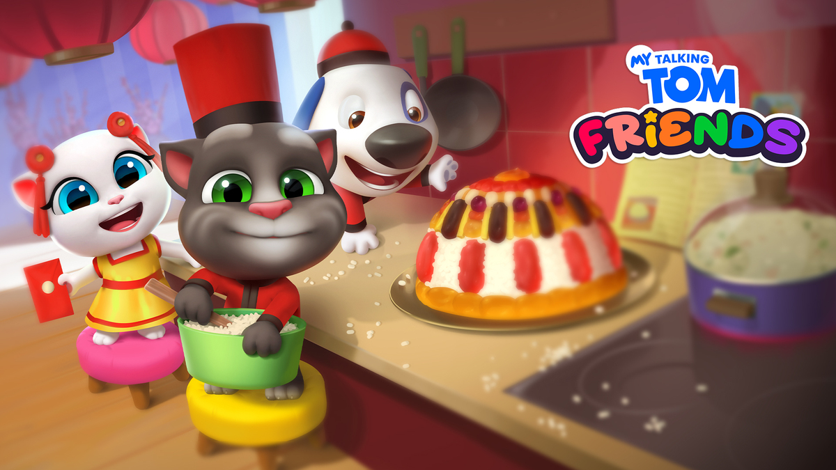 Celebrate The Lunar New Year With Talking Tom & Friends