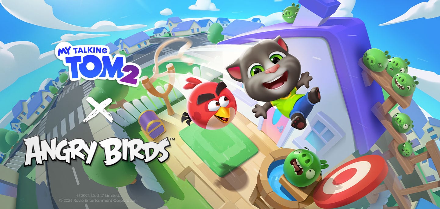 Outfit7 And Rovio Unite for an Epic Crossover