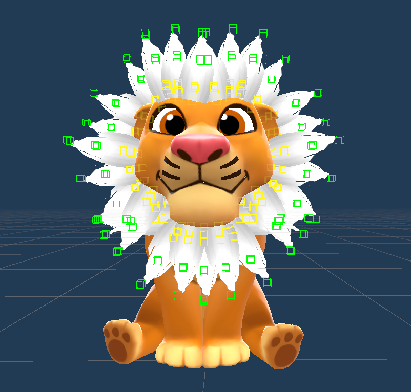 Each wire box represents a knot.