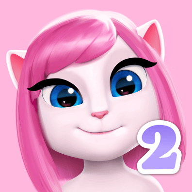 My Talking Angela 2 game icon.