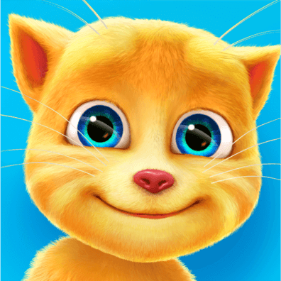 Talking Ginger game icon.