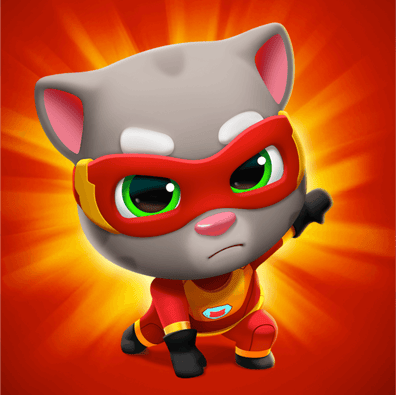 Talking Tom Hero Dash game icon.