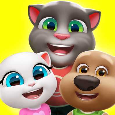 My Talking Tom Friends game icon.