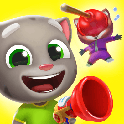 Talking Tom Blast Park game icon.
