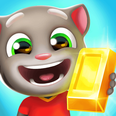 Talking Tom Gold Run game icon.