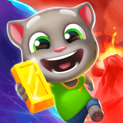 Talking Tom Time Rush game icon.