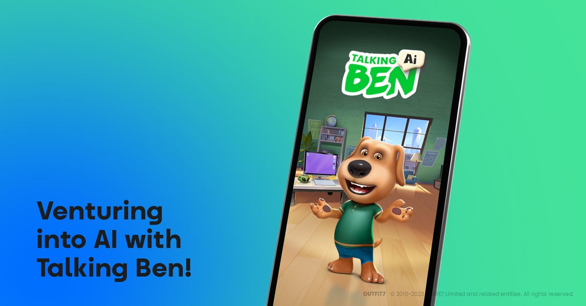 Outfit7 Unveils New Game: Talking Ben AI - Outfit7