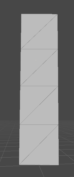 Line renderer (shaded wireframe mode).