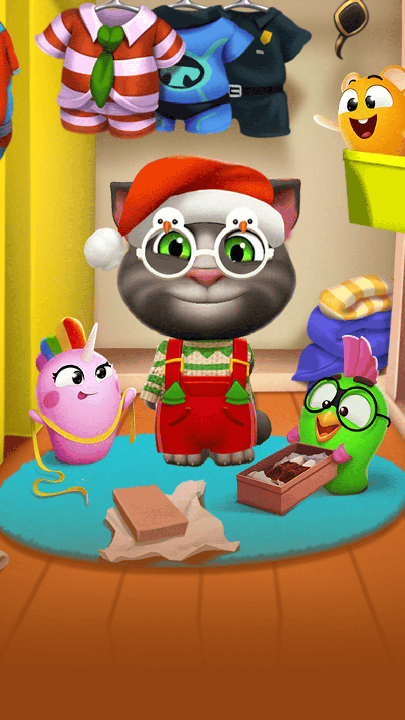 Jogue Angela Kitten - Manicure Moda, um jogo de Talking tom